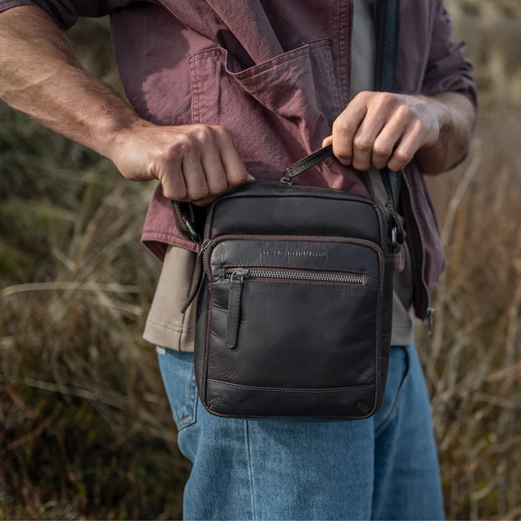 The Chesterfield Brand Leren Schoudertas Birmingham