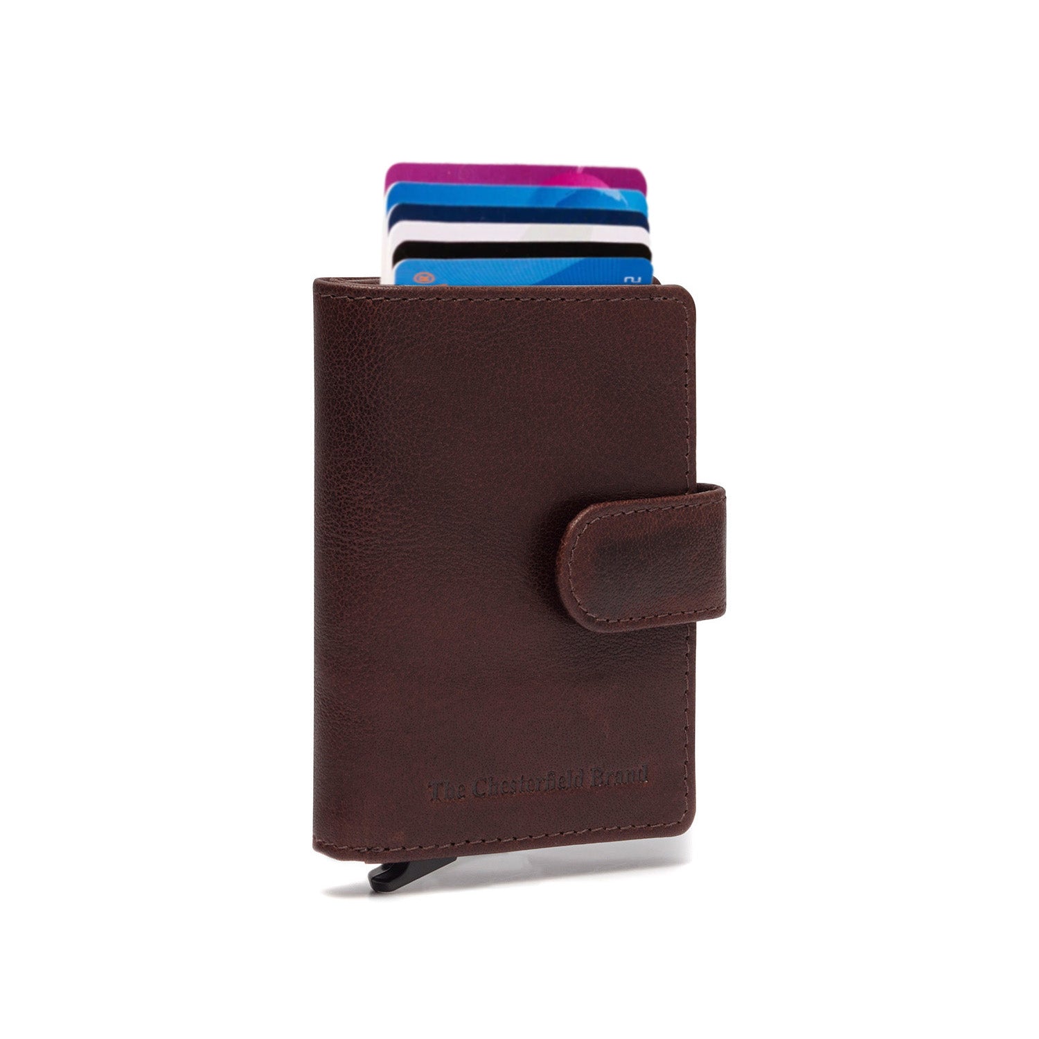 The Chesterfield Brand Pashouder 'Prague', Antique Buff