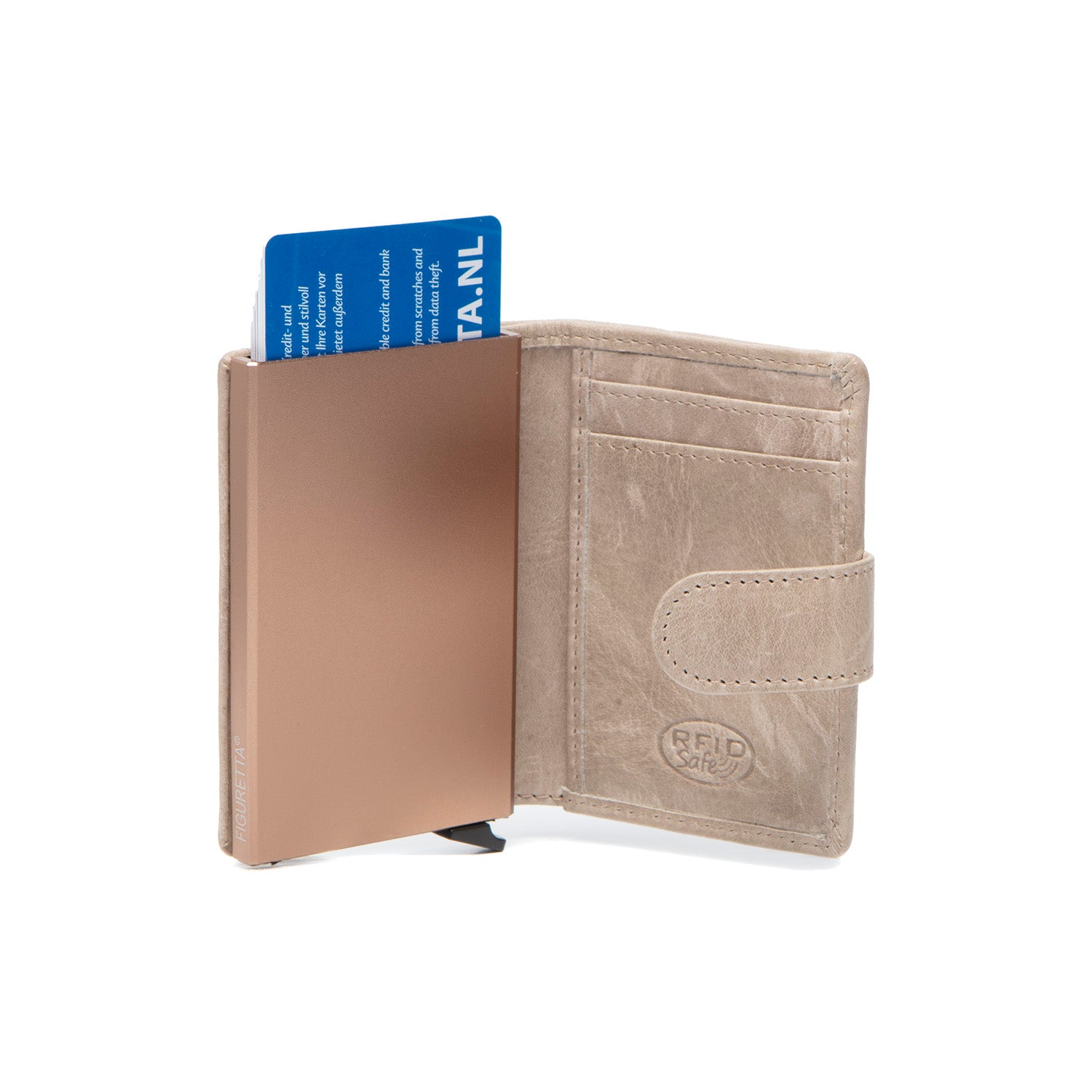 The Chesterfield Brand Pashouder 'Prague', Antique Buff