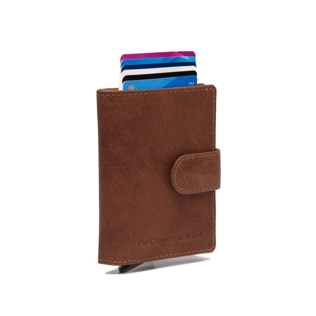 The Chesterfield Brand Pashouder 'Prague', Antique Buff