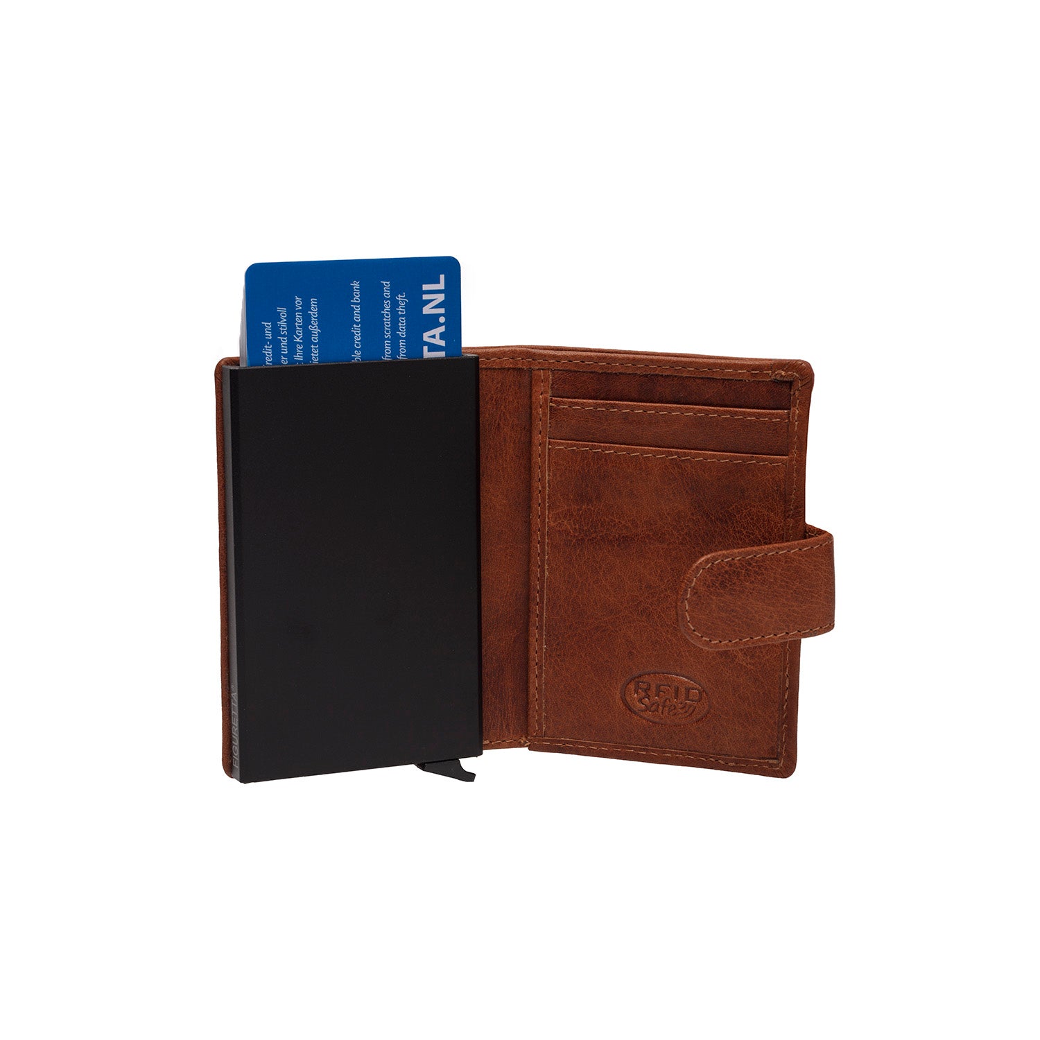 The Chesterfield Brand Pashouder 'Prague', Antique Buff