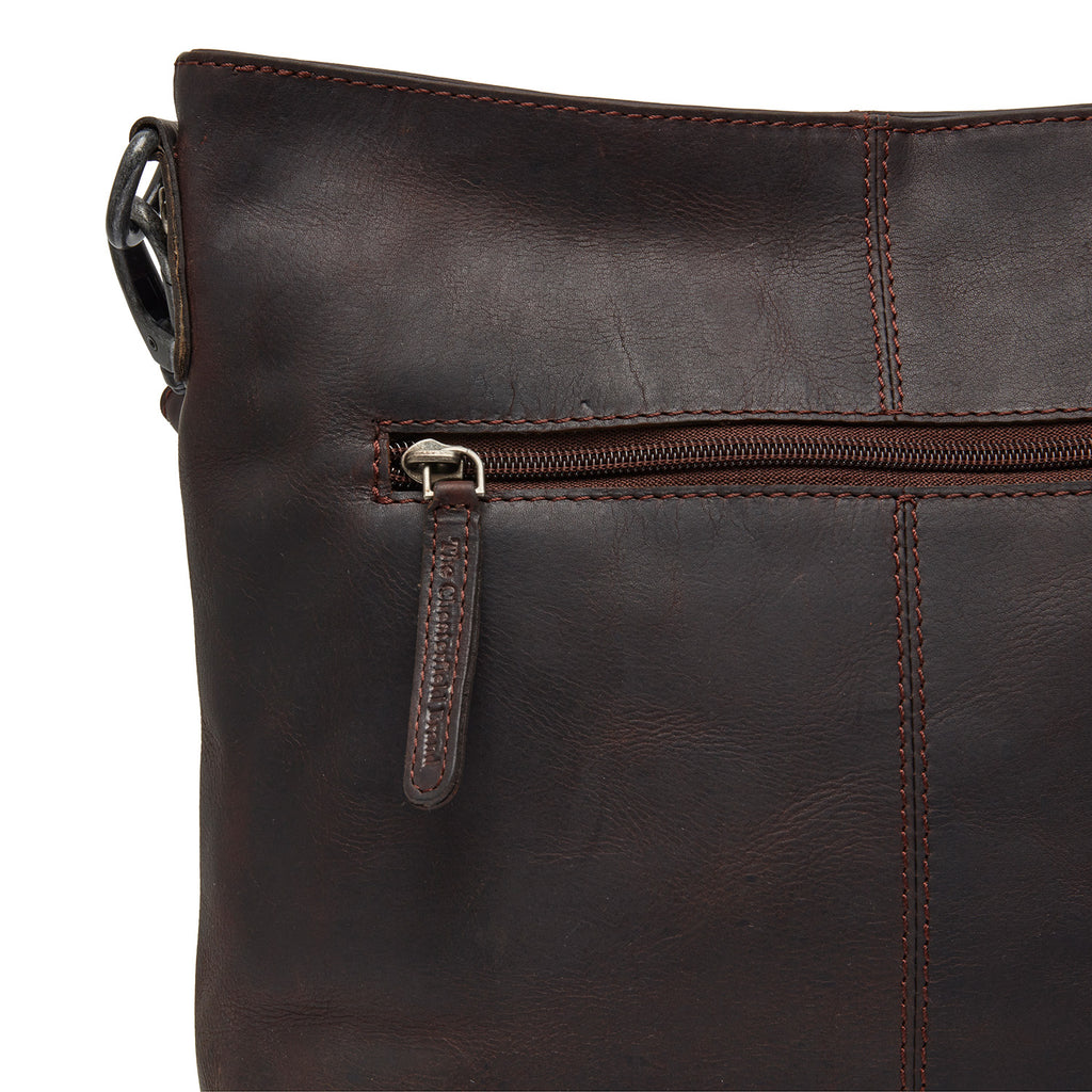 The Chesterfield Brand Schoudertas Klein 'Jen', Waxed Pull Up