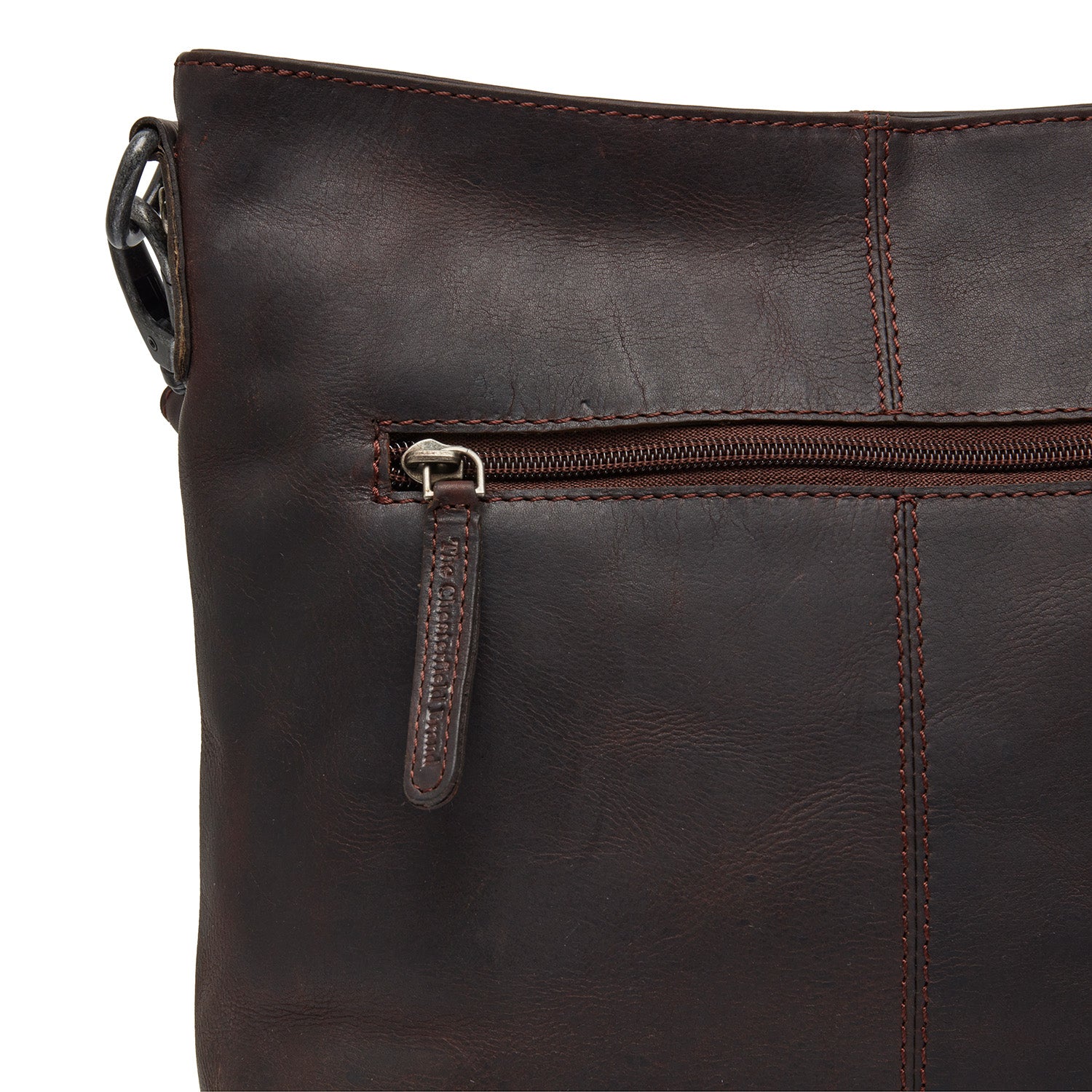 The Chesterfield Brand Schoudertas Klein 'Jen', Waxed Pull Up